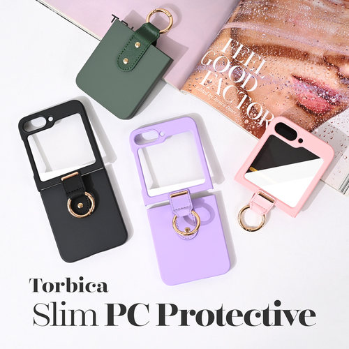 Torbica Slim PC Protective za Samsung F741B Galaxy Z Flip 6 5G tamno zelena slika 2