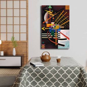 Dekorativna Platnena Slika 'Kandinsky Inspiracija' u Više Boja, 45x70 cm
