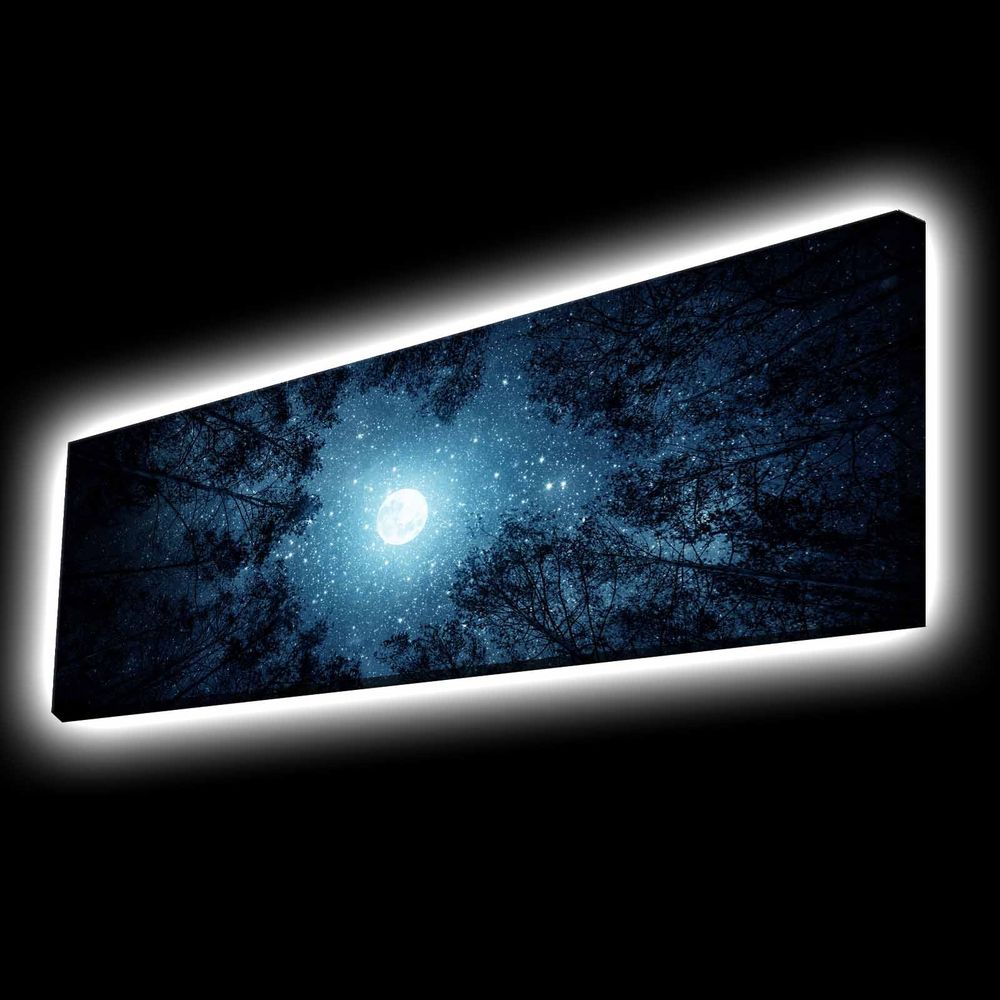 Dekorativna LED Osvijetljena Platna Slika 3090KTLGDACT - 011, Višebojna slika 2