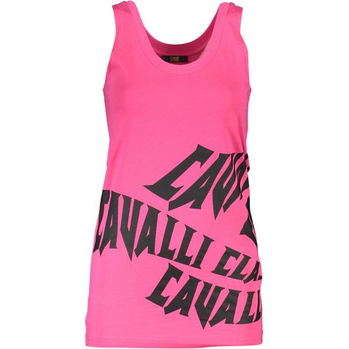 CAVALLI CLASS WOMEN'S TANK TOP PINK slika 1