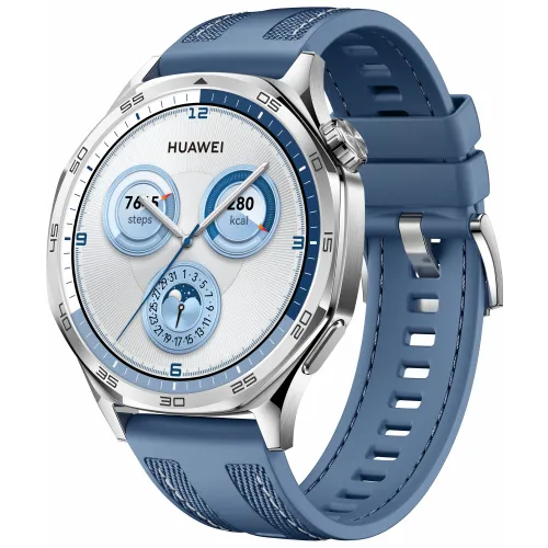 Huawei Watch GT 5 Pametni sat 46mm Plavo srebrni slika 3