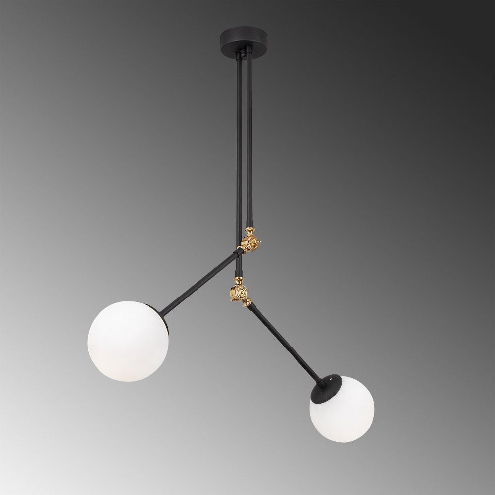Cambaz - 3453 Crno-Bijeli Luster slika 4