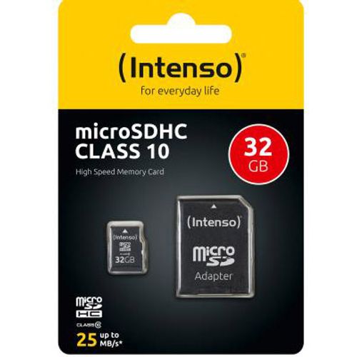 Intenso High Performance microSDHC kartica 32 GB Class 10 uklj. SD adapter slika 2