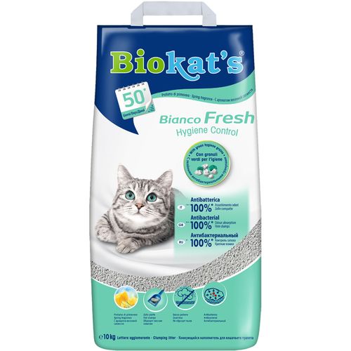 Gimborn Biokat's pijesak za mačke Bianco Fresh Hygienic, 5 kg slika 1