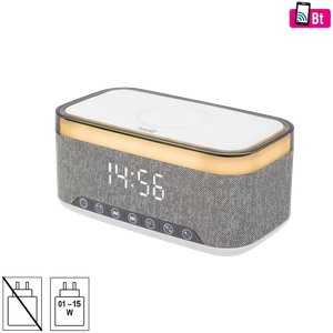 home HOME LTCR06 multimedijalni plejer i budilnik, 2x5 W, Qi