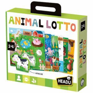 HEADU Edukativna slagalica/Društvena igra Animal Lotto