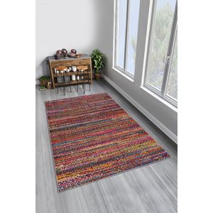 TANKI Tepih W1077 - Multicolor Multicolor Carpet (120 x 180)