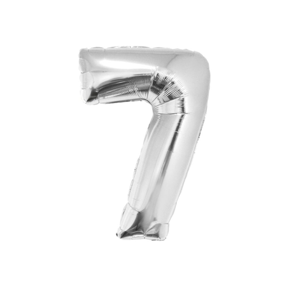 FG-C85S7 Folijski balon 7 Silver 92cm slika 1