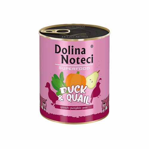 Dolina Noteci Superfood Dog Adult Pačetina i Prepelica 800g slika 1