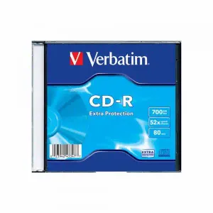 CD-R Verbatim 52x kutija slim 1/1