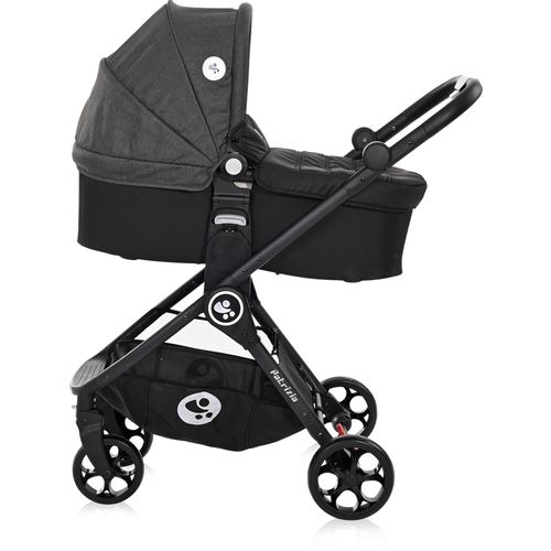 LORELLI PATRIZIA Kolica Dark Grey 2u1 SET: Košara + Putna Torba + Zimska Navlaka (do 15 kg) slika 3