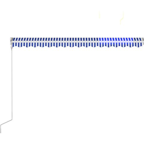 Tenda na automatsko uvlačenje 400 x 300 cm plavo-bijela slika 29