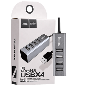 hoco. Konverter HUB USB 2.0 to 4 x USB2.0 - HB1