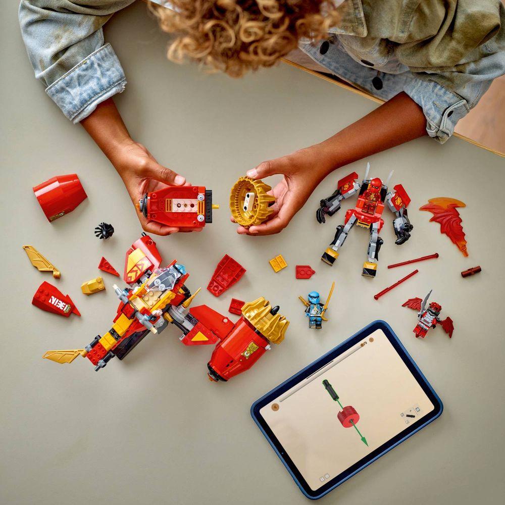 LEGO 71830 Kaijev mehanički olujni jahač slika 9