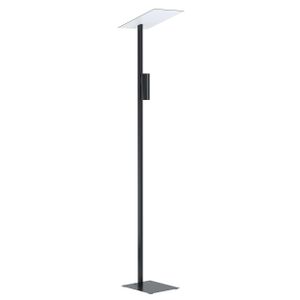 Eglo podna lampa budensea gu10 2x4,5w crno, bijelo š:250mm v:1800mm