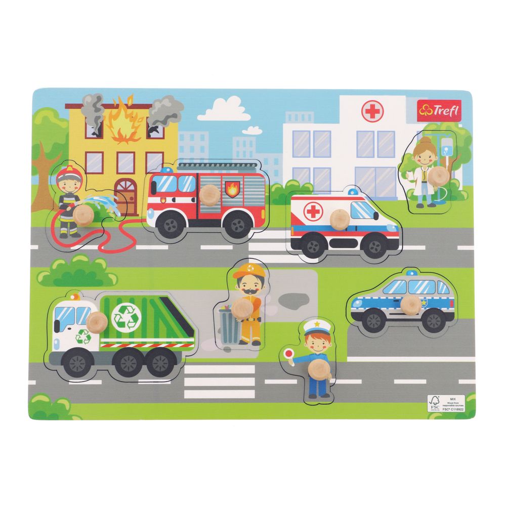 Trefl Drvene puzzle medium sorto slika 5