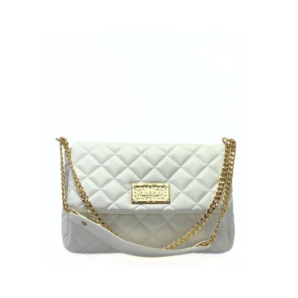 ILEA Ženska torba Mina M 34x24cm, Bijela slika 1