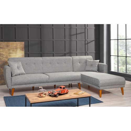 Atelier Del Sofa Kutna garnitura, Aria Corner - Grey slika 1