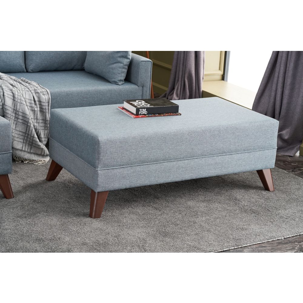 Bella Soft Mini Köşe Right - Plavi Kutni Sofa-Krevet slika 3