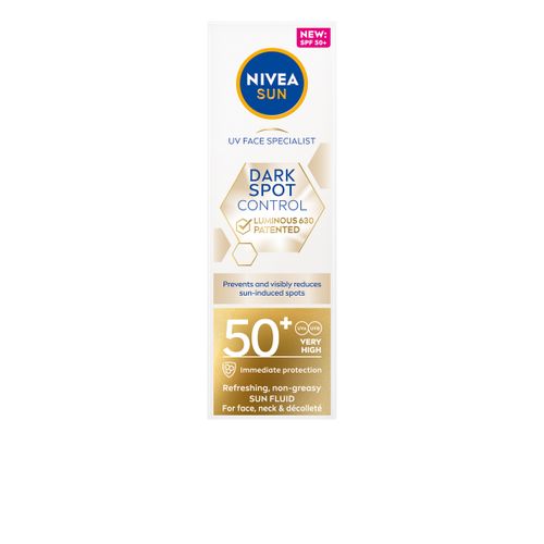 NIVEA SUN Dark Spot Control fluid za zaštitu lica od sunca sa SPF 50+, 40 ml slika 1