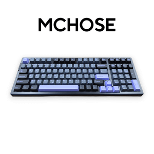 MCHOSE G98 Pro Mechanical Keyboard Black Purple, 98%, HW-G98S-3 /HR znakovi/