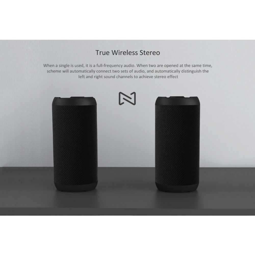 Prijenosni zvučnik REMAX Wireless RB-M28 vodootporan crn slika 3