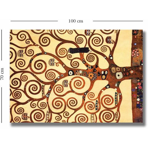 70100KLIMT010 Multicolor Decorative Canvas Painting slika 3