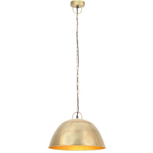 Industrijska viseća svjetiljka 25 W mjedena okrugla 41 cm E27 slika 16