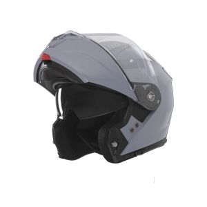 Modularna - flip up kaciga za motor NOX Y966 N968 - Nardo Siva vel.L