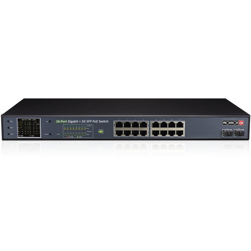 Provision Isr 16-portnii Gigabit PoE switch370W slika 1