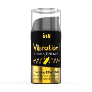 Stimulacijski gel Vibration! Vodka Energy, 15 ml