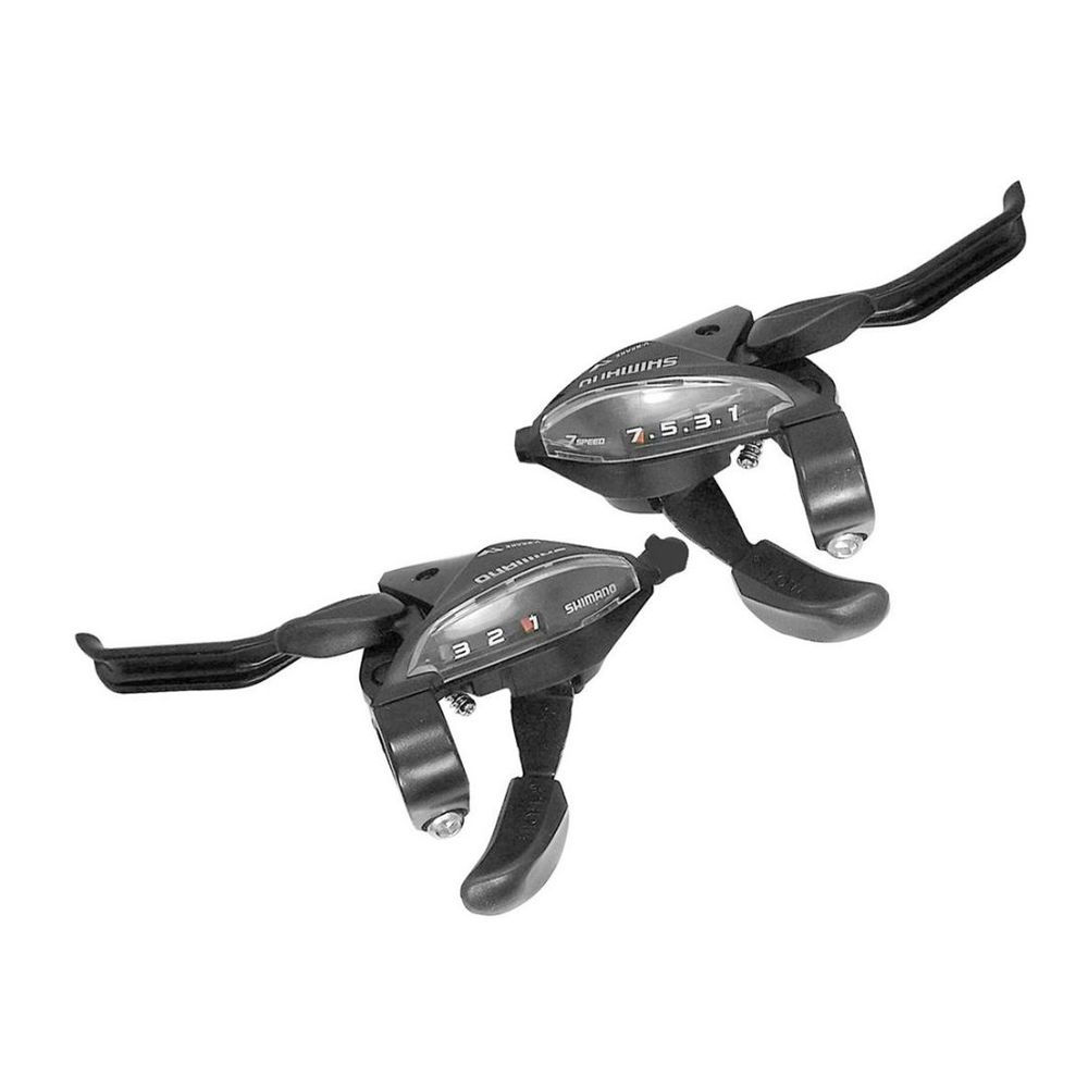 SHIMANO Ručice mjenjača/kočnice 3/7 brzina astef5102lsbl+rv7cl slika 1