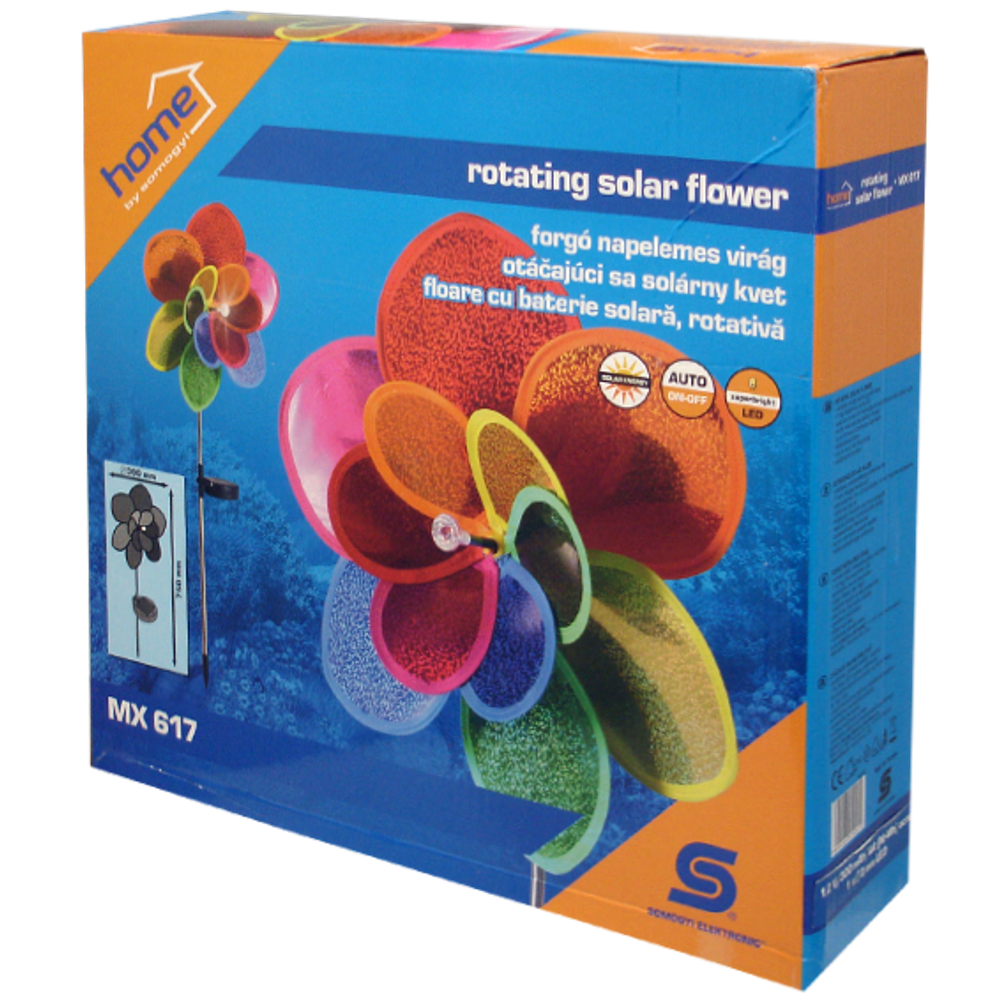 home Solarna vrtna dekorativna svjetiljka, cvijet, 300 mAh - MX 617 slika 2