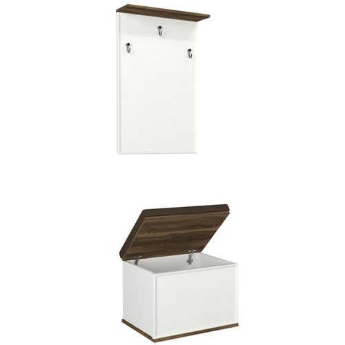 Lonya - Brown, White v2 Brown
White Hall Stand slika 5