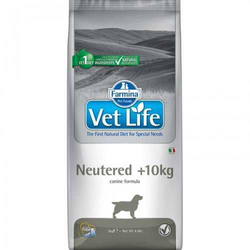 Vet Life Dog Neutered >10kg 2 kg slika 1