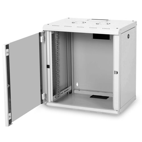 Digitus 12U nazidni rack orman dim.643x600x450, Unique, sivi slika 2