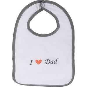 BUBABA BY FREEON podbradnjak I love dad white/grey 84607