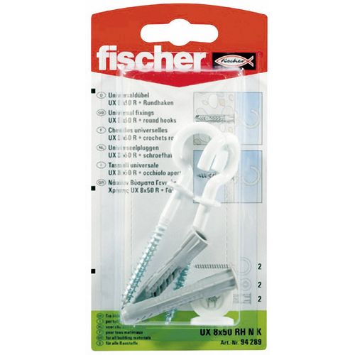 Fischer UX 8 x 50 RH N K univerzalna tipla 50 mm 8 mm 94289 2 St. slika 2