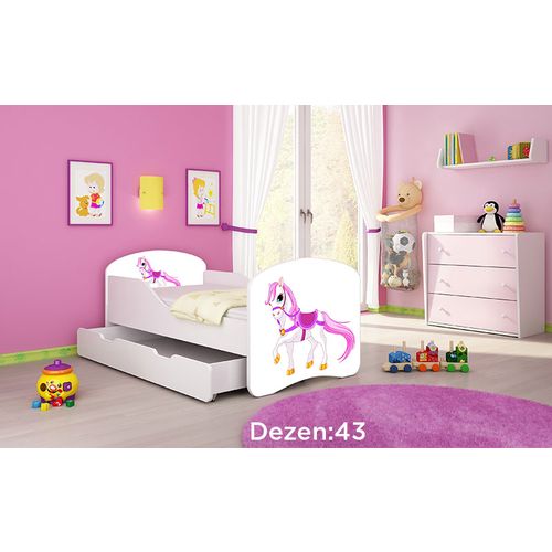 Deciji krevet ACMA I 180x80 F + dusek 6 cm43 slika 1