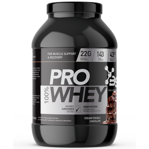 Basic Supplements Pro Whey /4300g slika 4