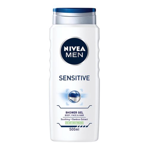 NIVEA MEN Sensitive gel za tuširanje, ekonomično pakiranje  slika 1