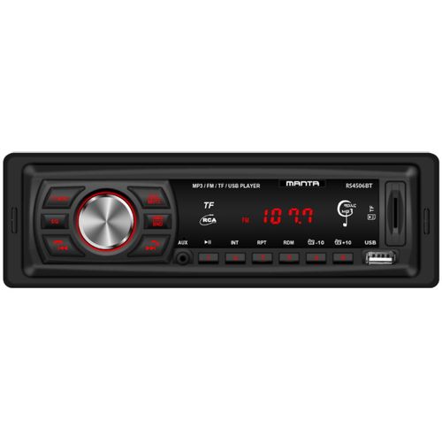 MANTA auto radio RS4506, BlueTooth, MP3, SD, USB, 4x10W, ISO, Handsfree slika 1