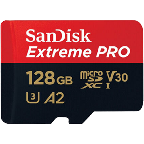 SanDisk SDXC 128GB Micro Extreme Pro 200MB/s A2 C10 V30 UHS-I US+Ad slika 1