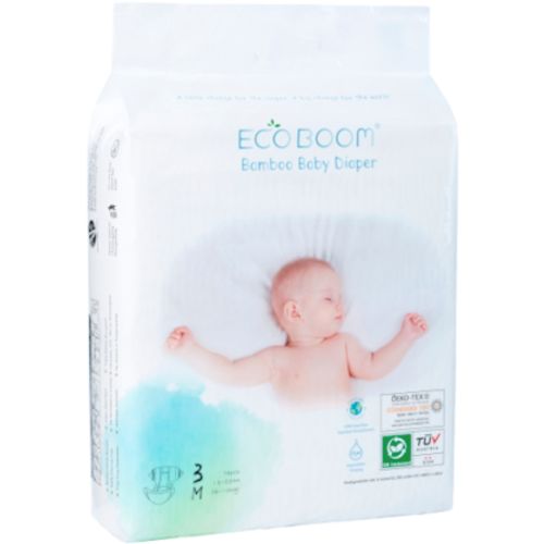 ECO BOOM jednokratne pelene za bebe/veličina M (3) (od 6-10kg) 74kom slika 1