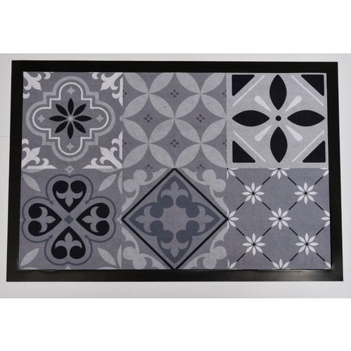 LUANCE OTIRAČ CARREAUX 40X60 CM PVC/POLIESTER SIVA 147011010 slika 1