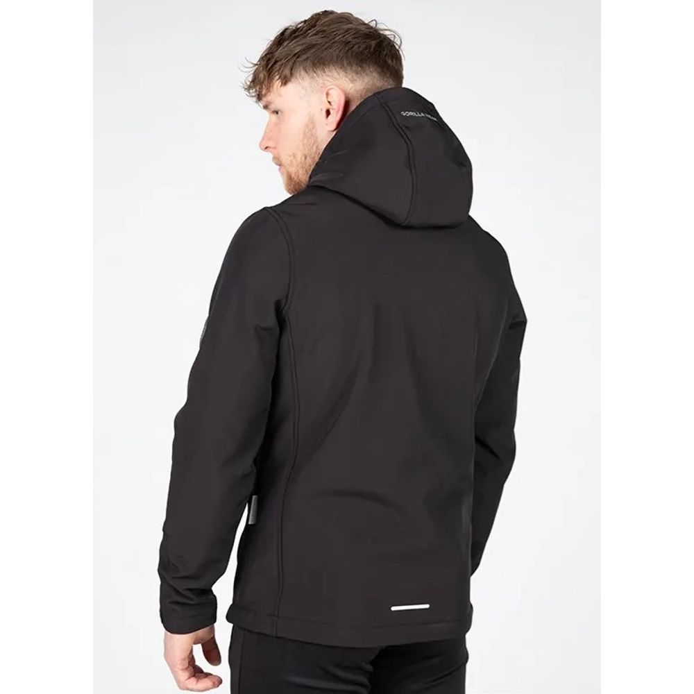 Gorilla Wear Foster Softshell Jakna, Crna slika 4