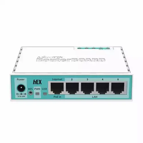 MikroTik RB750Gr3 hEX ruter sa 5 x Gigabit LAN / WAN portova 10/100/1000Mb/s, USB 2.0, microSD slot slika 3