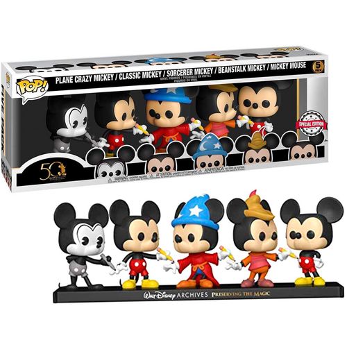 POP pack 5 figures Disney Archives Mickey Exclusive slika 1