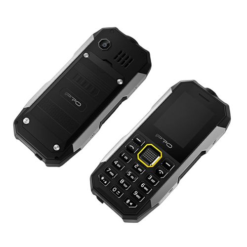 IPRO Shark II black Feature mobilni telefon 2G/GSM/DualSIM/IP67/2500mAh/32MB/Srpski slika 3