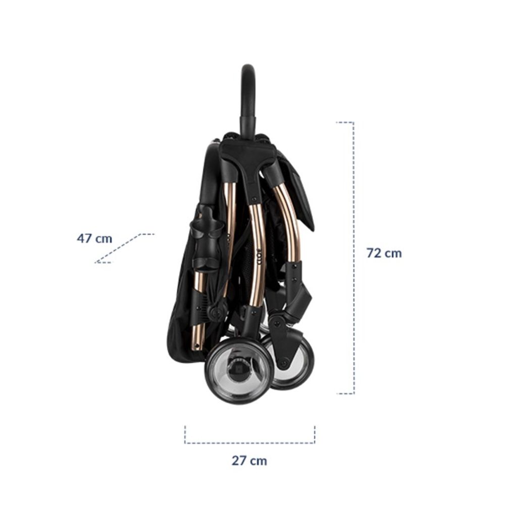 Kikka Boo Kolica Cloe, Black slika 10
